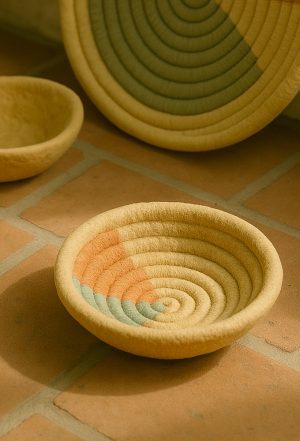 Grain Shift – Small Wall Basket